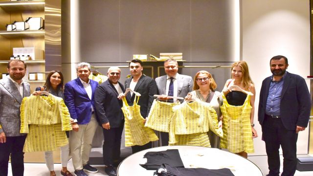 TEKSTİL YARIŞMASINDA BİRİNCİ OLDU
