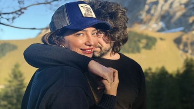 KARDEŞİ BERK İLE İSVİÇRE'DE BULUŞTU