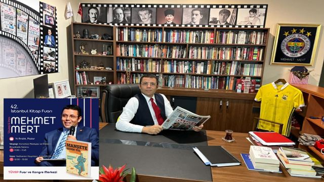 MEHMET MERT TÜYAP'TA OKURLARIYLA BULUŞUYOR