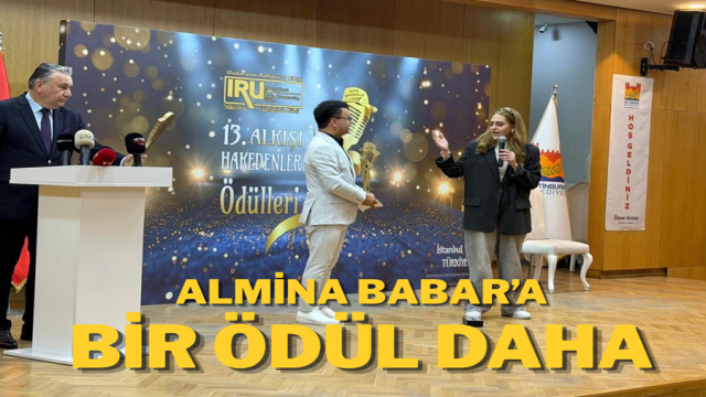 ALMİNA BESRA BABAR’A BÜYÜK ONUR