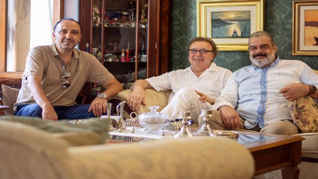 TURGAY KIRAN EVİNDE AĞIRLADI