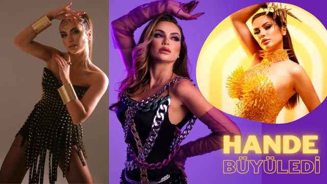 HANDE ARAS EKRANLARA İDDİALI DÖNDÜ