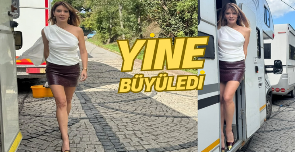 AYÇA VARLIER’DEN GÖZ KAMAŞTIRAN POZLAR