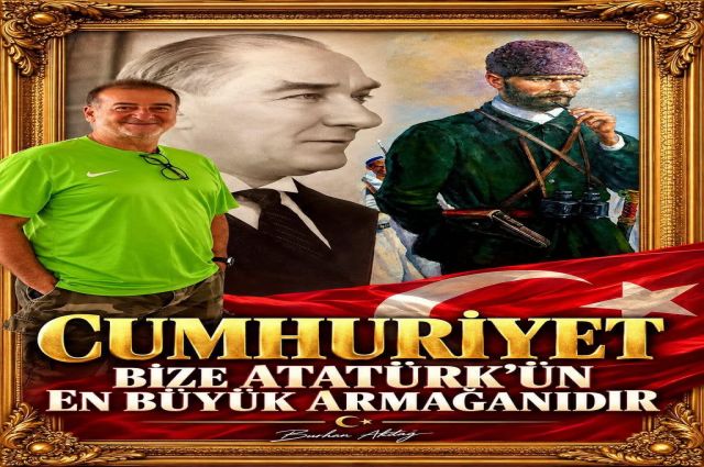 CUMHURİYET BENİM EN BÜYÜK SEVDAMDIR