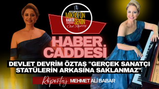 GERÇEK SANATÇI STATÜLERİN ARKASINA SAKLANMAZ